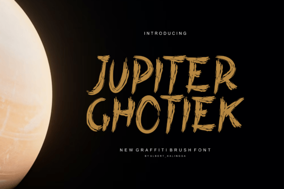 Jupiter Ghotiek: A Bold Display Font for Scroll-Stopping Brand Content