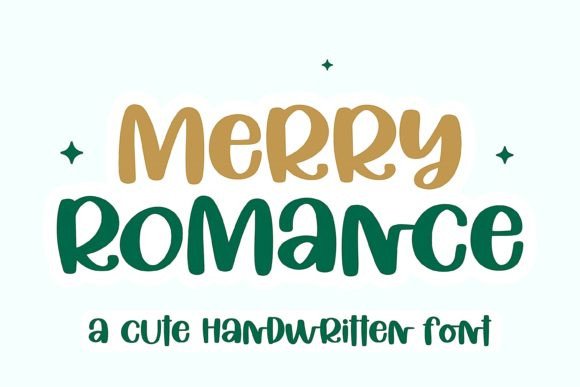 Merry Romance: A Friendly Handwritten Font for Real Business Brands