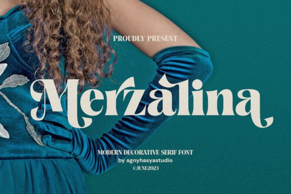 Merzalina: A Display Font That Feels Like a Quiet Conversation
